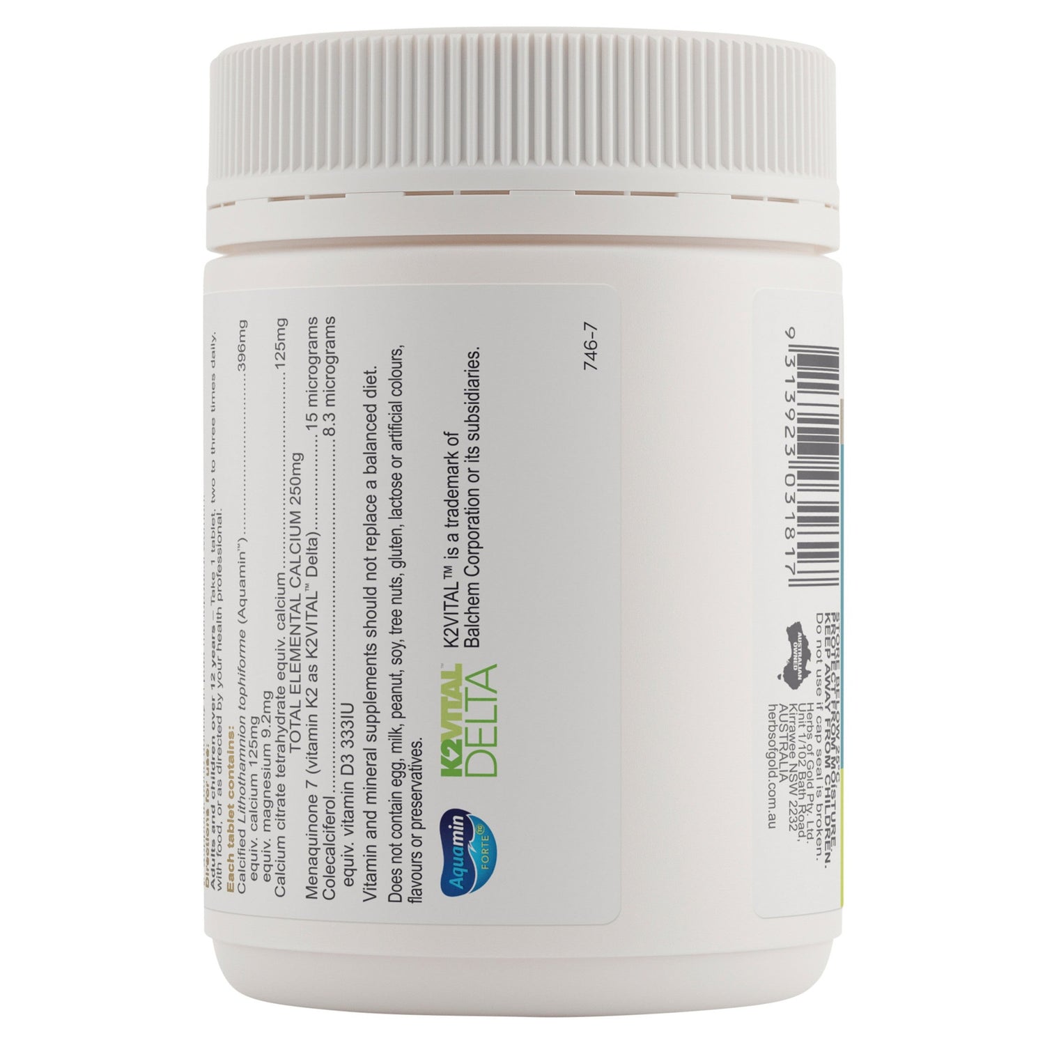 Calcium K2 with D3